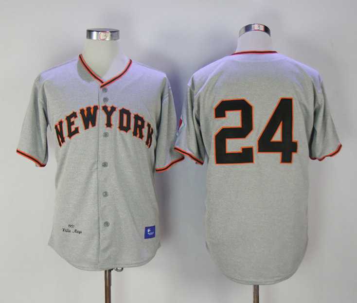 San Francisco Giants #24 Willie Mays Mitchell And Ness Gray Stitched Jersey,We sell and wholesale San Francisco Giants #24 Willie Mays Mitchell And Ness Gray Stitched Jersey on line form chian!